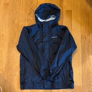 Marmot Black Kids Raincoat